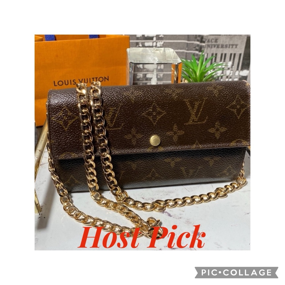 Louis Vuitton Monogram Sarah Wallet - Authentic